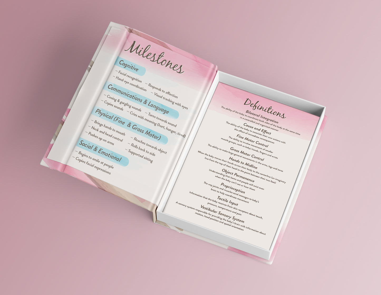 Baby Development Activity Cards, 0-4 Months