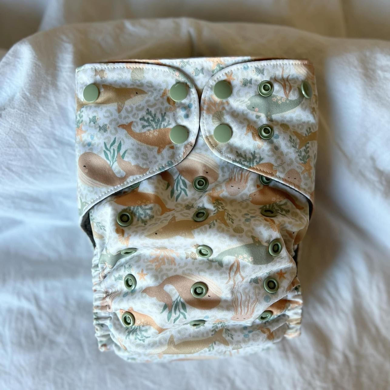 Oh Whale- Swim Diaper