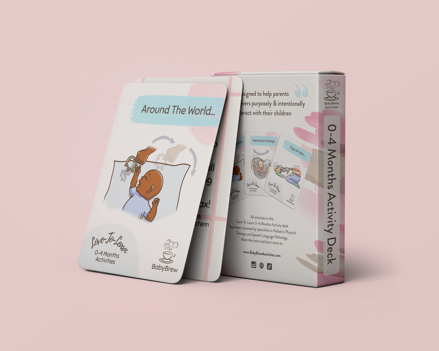 Baby Development Activity Cards, 0-4 Months