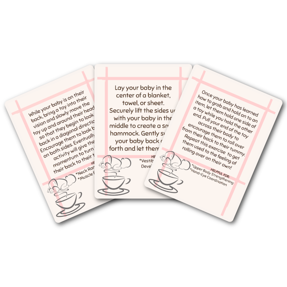 Baby Development Activity Cards, 0-4 Months