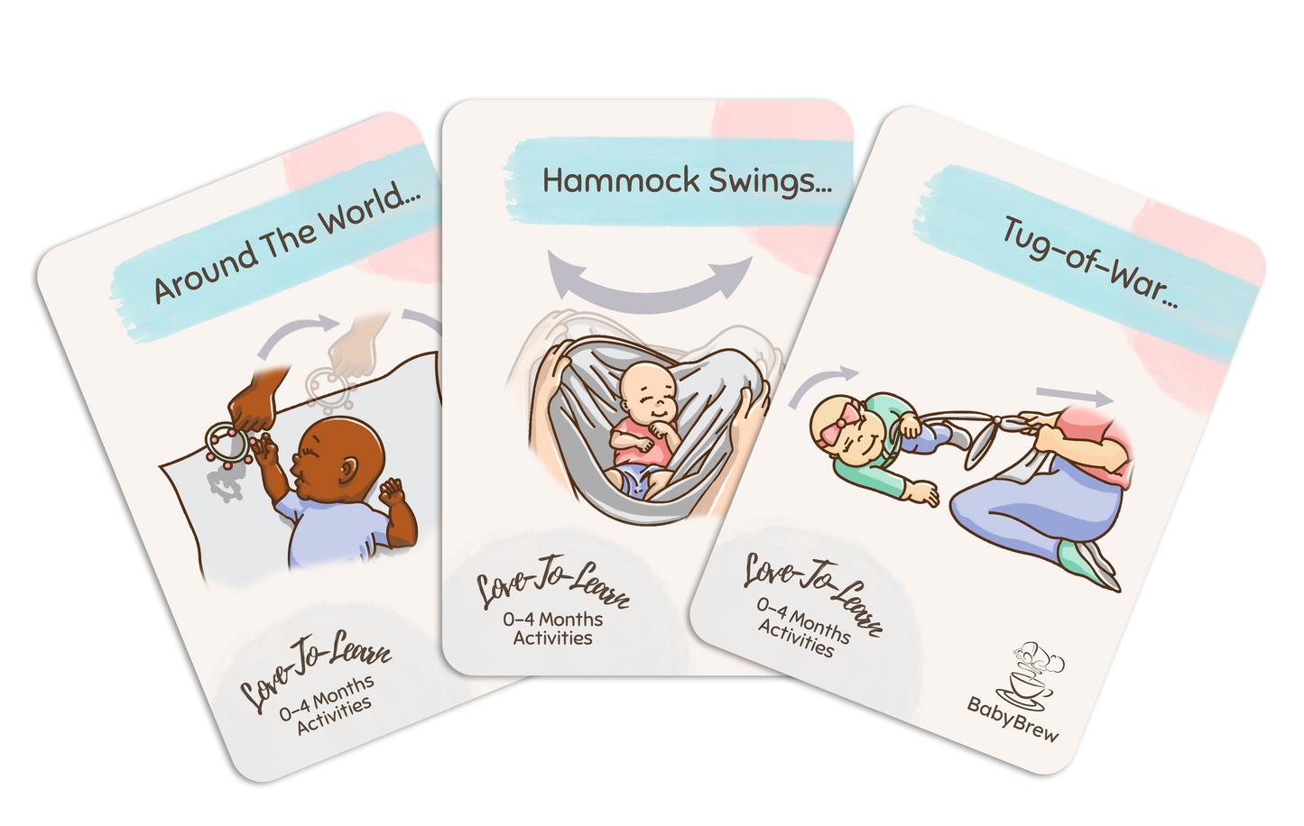 Baby Development Activity Cards, 0-4 Months