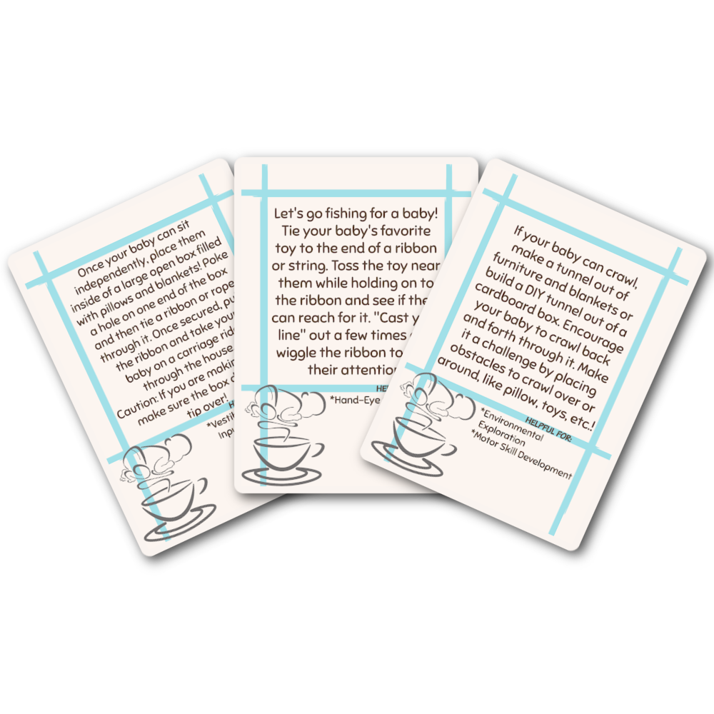 Baby Development Activity Cards, 5-8 Months